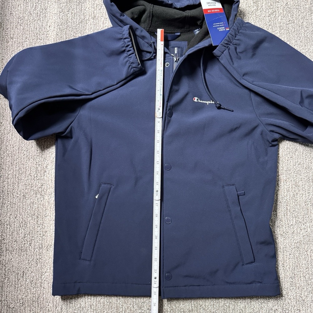 NWT Champion Hooded Jacket Performance Water Wind Resistant Mens Small $178 MSRP - Picture 13 of 14